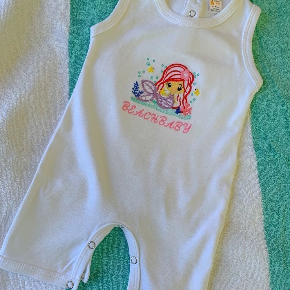 𝅺☀️🧜🏻‍♀️💖adorable infant tank onesie